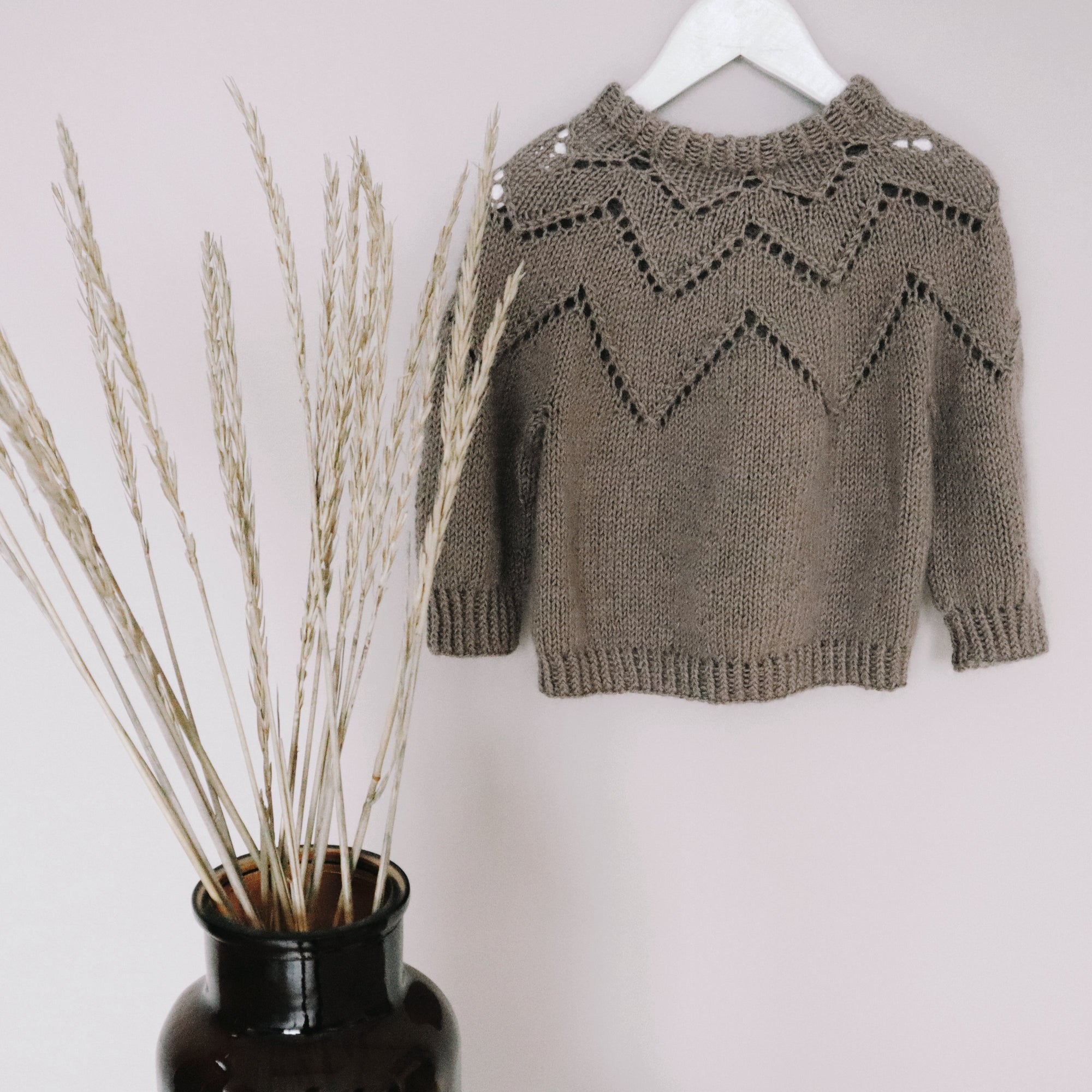 Feder Kinderpullover
