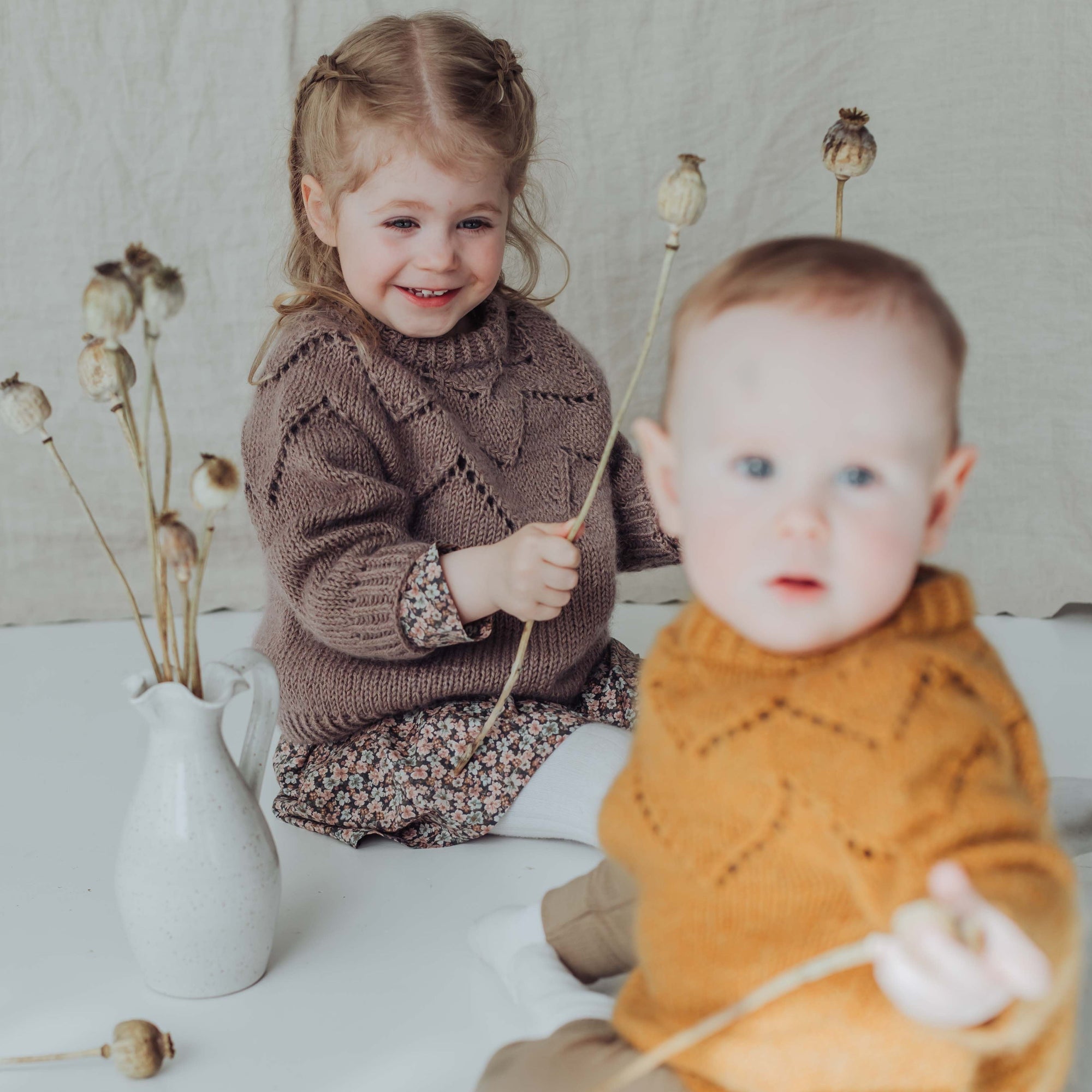 Feder Kinderpullover